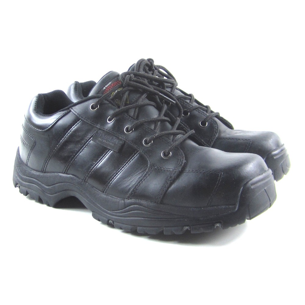 Herman Survivors Men's Black All Weather Waterproof Steel Toe Work Boots 10.5
